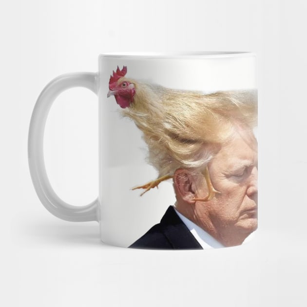 Chicken Hair Trump by akastardust